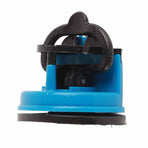 Knife Sharpener Manual Scissor Sharpener Knife Sharpening Tool with Suction Cup for KitchenBlue