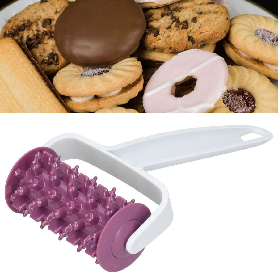 DIY Dough Roller Innovative ABS Pastry Roller Baking Accessory for Biscuits Breads MakingCracker Roller