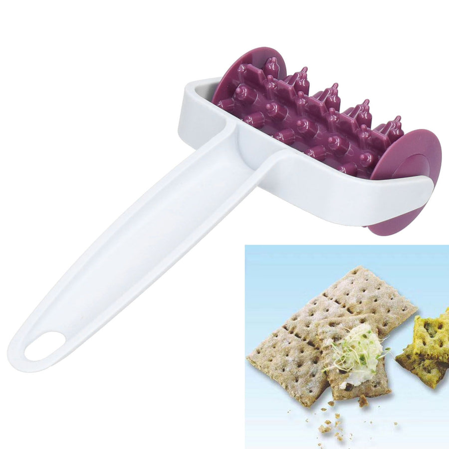 DIY Dough Roller Innovative ABS Pastry Roller Baking Accessory for Biscuits Breads MakingCracker Roller
