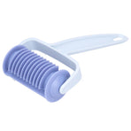 DIY Dough Roller Innovative ABS Pastry Roller Baking Accessory for Biscuits Breads MakingJalousie Stripe Roller
