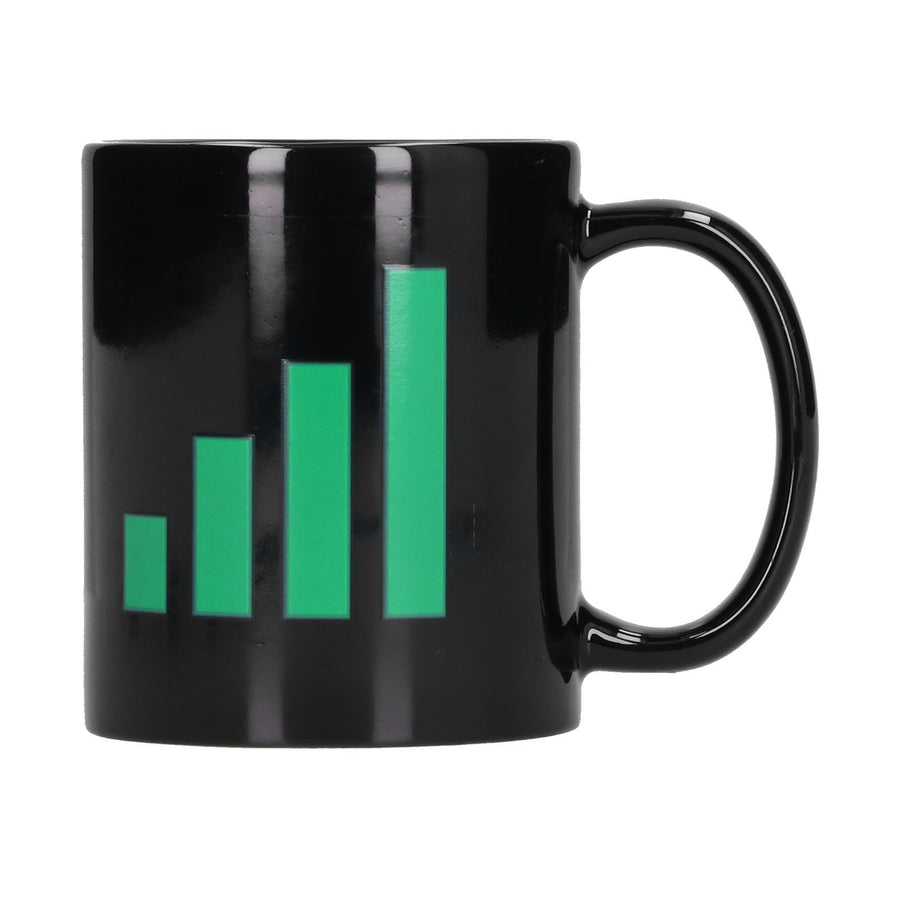 Originality Color Changing Cup WIFI Signal Pattern Coffee Mug for Home Office Club Wedding