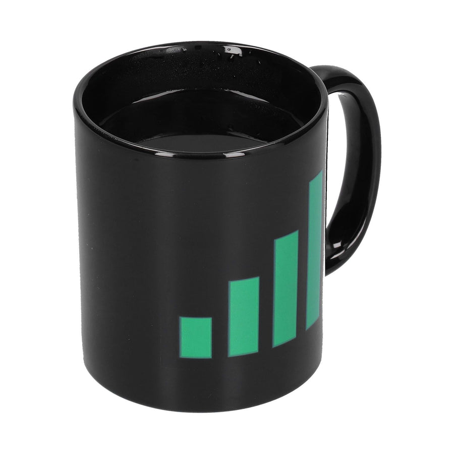 Originality Color Changing Cup WIFI Signal Pattern Coffee Mug for Home Office Club Wedding