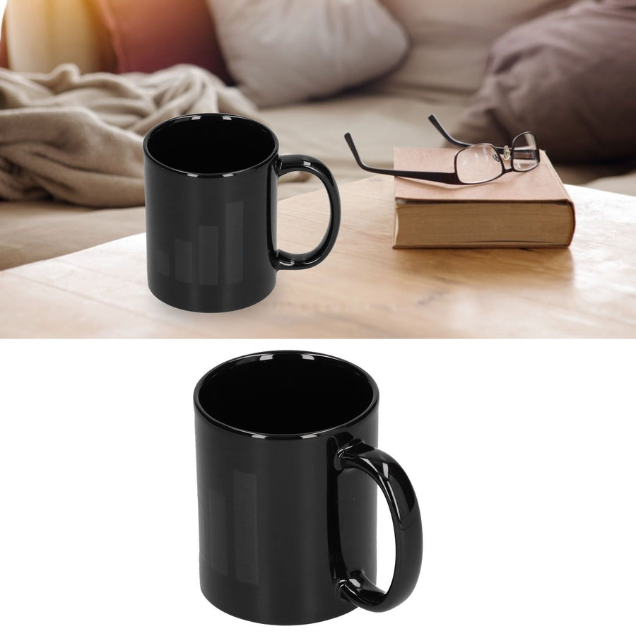 Originality Color Changing Cup WIFI Signal Pattern Coffee Mug for Home Office Club Wedding