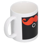 Beard Pattern Innovative Thermal Induction Mug Color Changing Cup for Office Home Dormitory