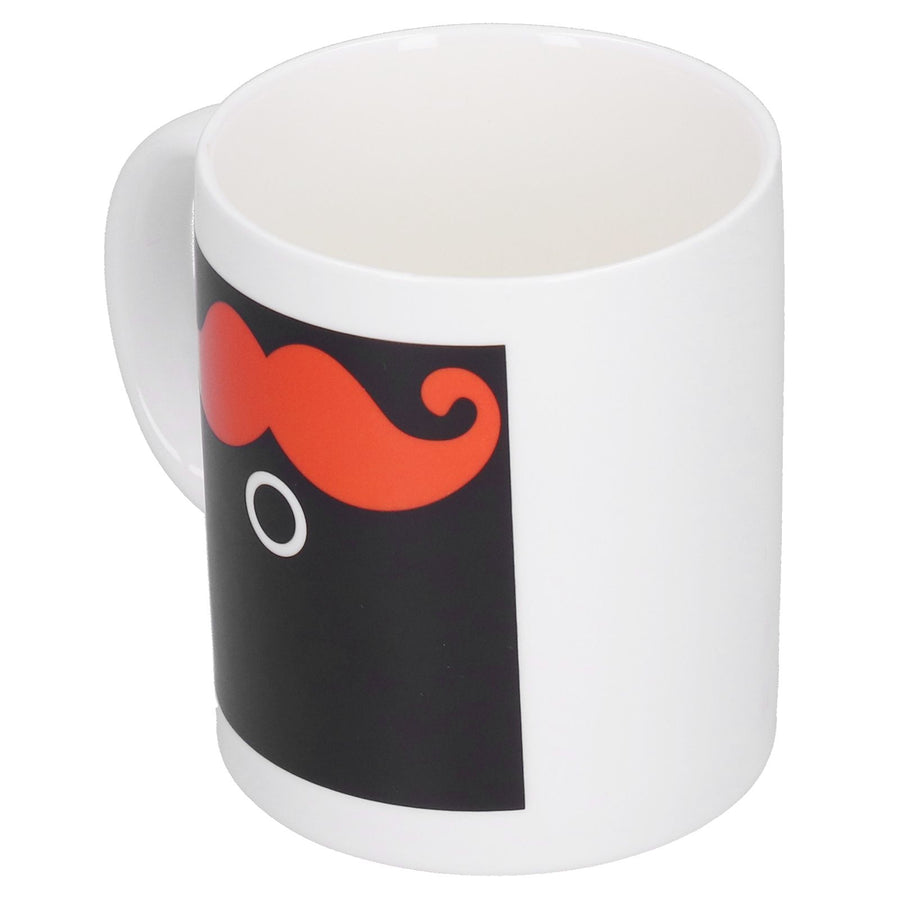Beard Pattern Innovative Thermal Induction Mug Color Changing Cup for Office Home Dormitory
