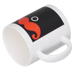 Beard Pattern Innovative Thermal Induction Mug Color Changing Cup for Office Home Dormitory