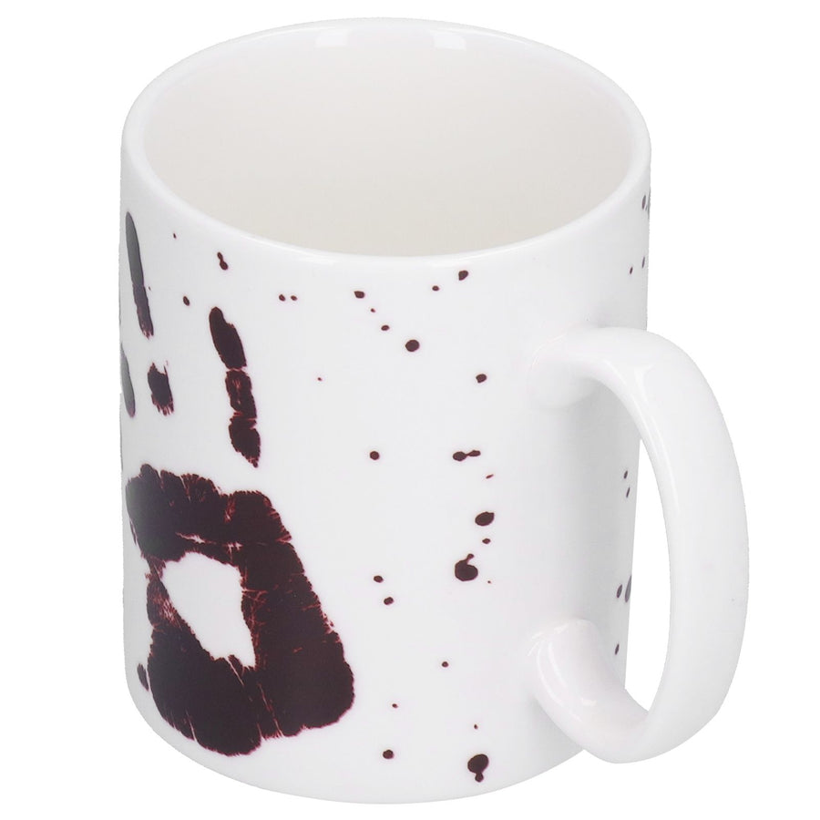Palm Pattern Coffee Mug Thermal Induction Color Changing Cup for Home Office Wedding