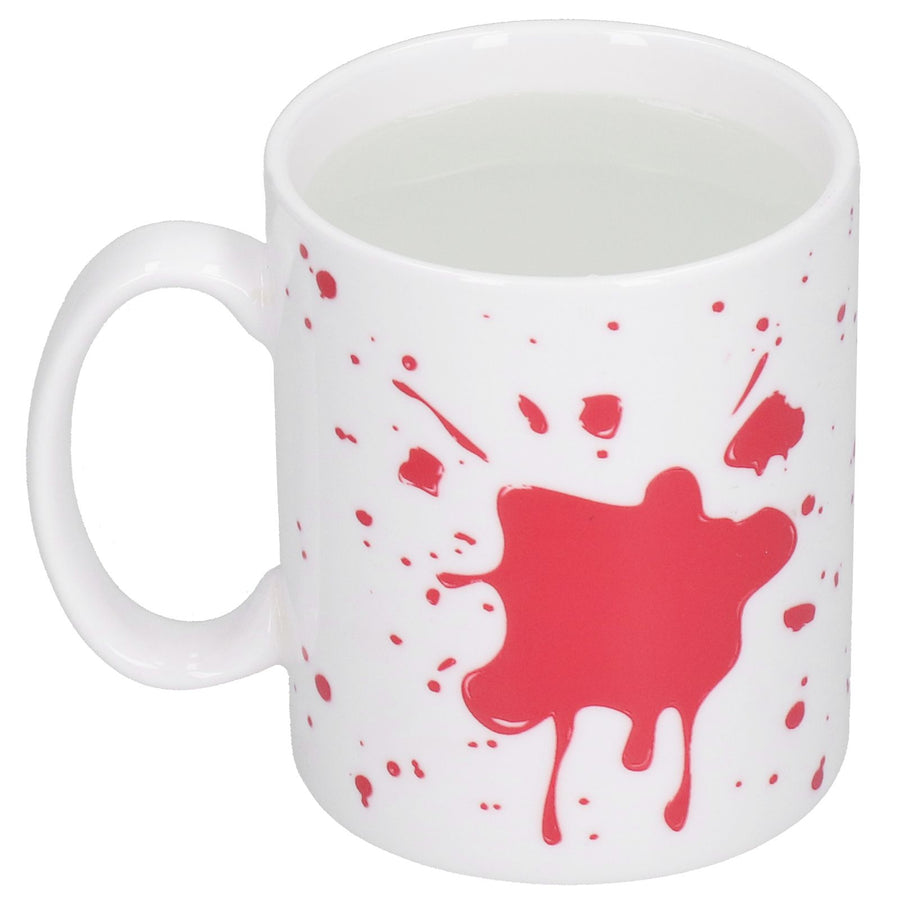 Palm Pattern Coffee Mug Thermal Induction Color Changing Cup for Home Office Wedding