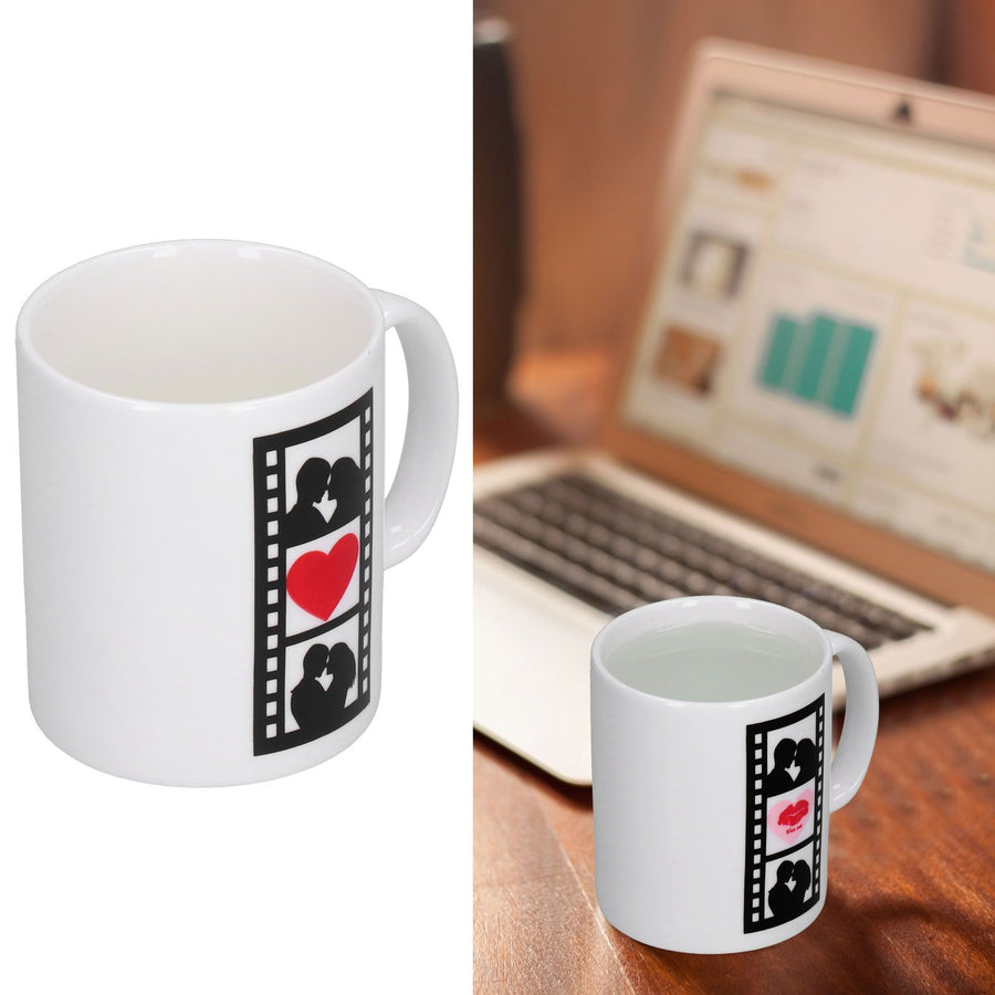 Originality ColorChanging Cup Thermal Induction Mug for Office Club Home Wedding