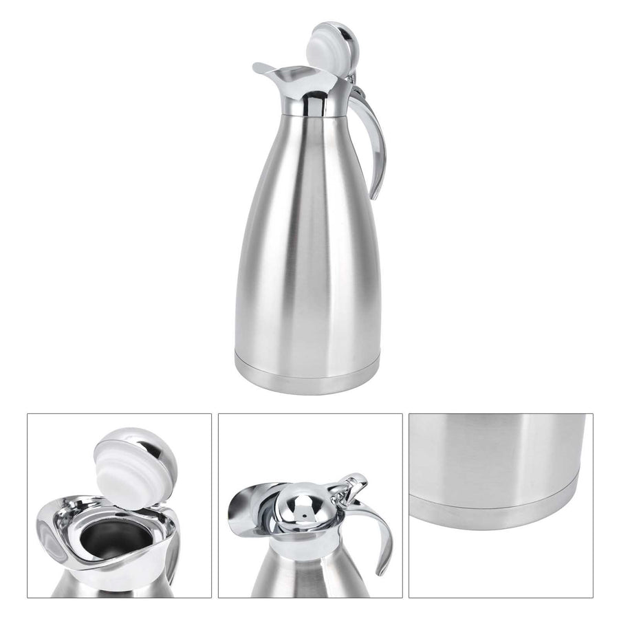 Vacuum Jug Stainless Steel Portable Household Thermal Insulation Kettle Cold Water Kettle Hot Water Pot1.5L