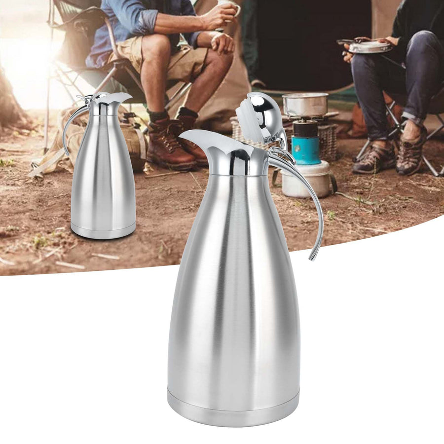 Vacuum Jug Stainless Steel Portable Household Thermal Insulation Kettle Cold Water Kettle Hot Water Pot1.5L
