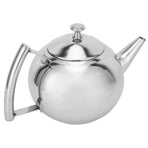 Stainless Steel Teapot Nontoxic Tea Pot Kettle with Filter for Brewing Loose Leaves and Tea Bags(1L )