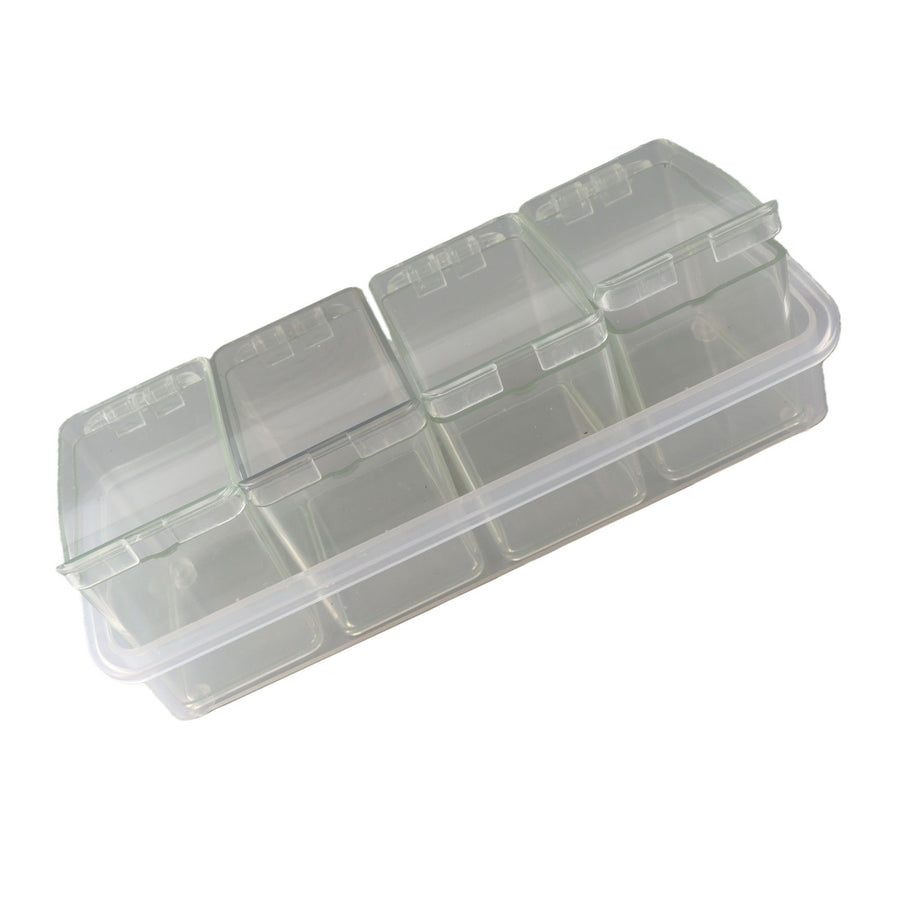 Seasoning Storage Box Spice Pots Storage Container Condiment Jar with Cover and Spoon for Salt Monosodium