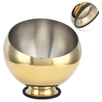 Stainless Steel Seasoning Bowl Hot Pot Restaurant Seasoning Bowl Spicy Hot Sauce Pot with BaseL
