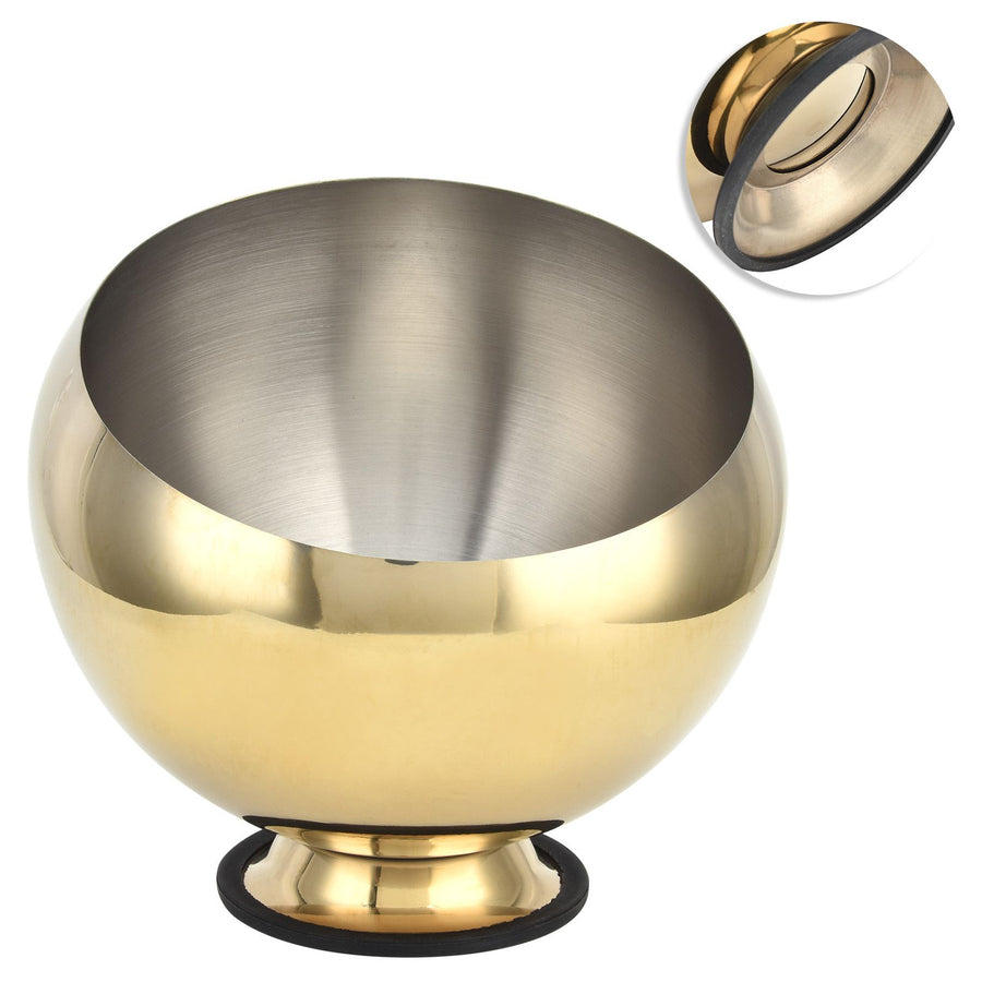 Stainless Steel Seasoning Bowl Hot Pot Restaurant Seasoning Bowl Spicy Hot Sauce Pot with BaseL