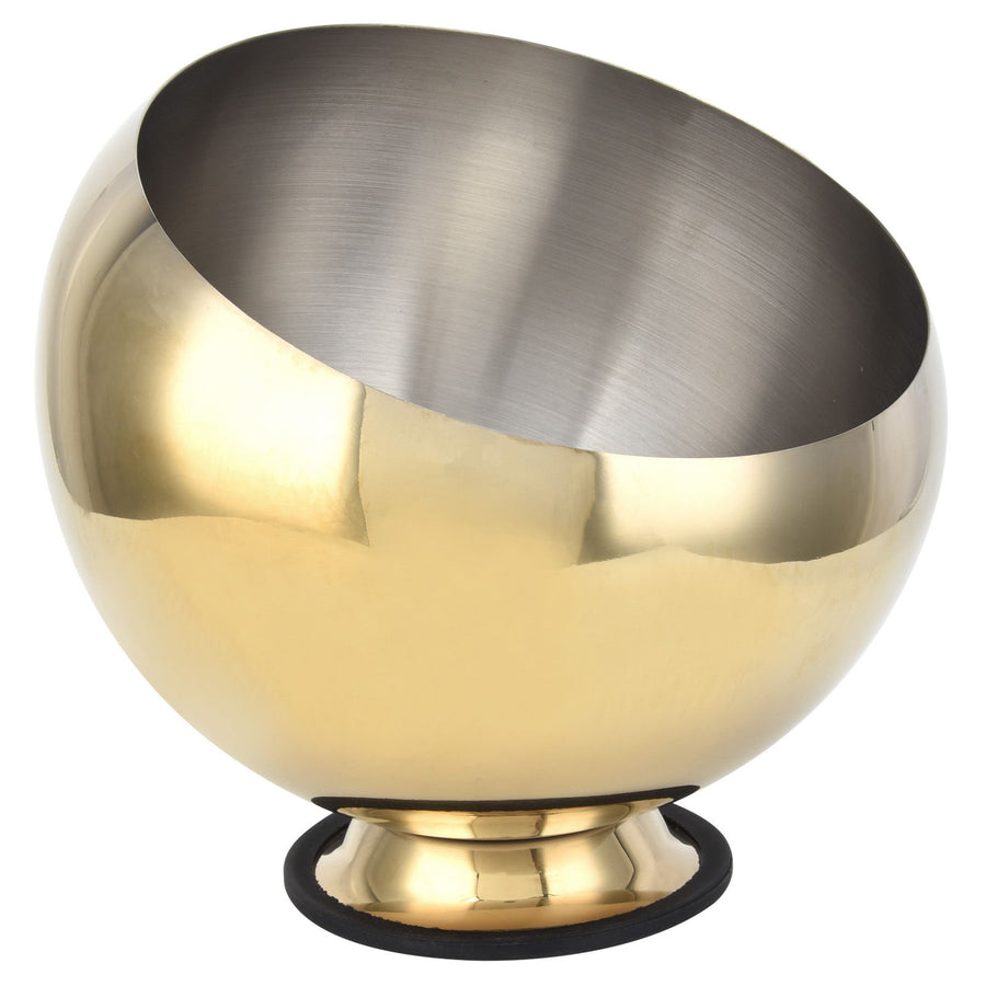 Stainless Steel Seasoning Bowl Hot Pot Restaurant Seasoning Bowl Spicy Hot Sauce Pot with BaseL