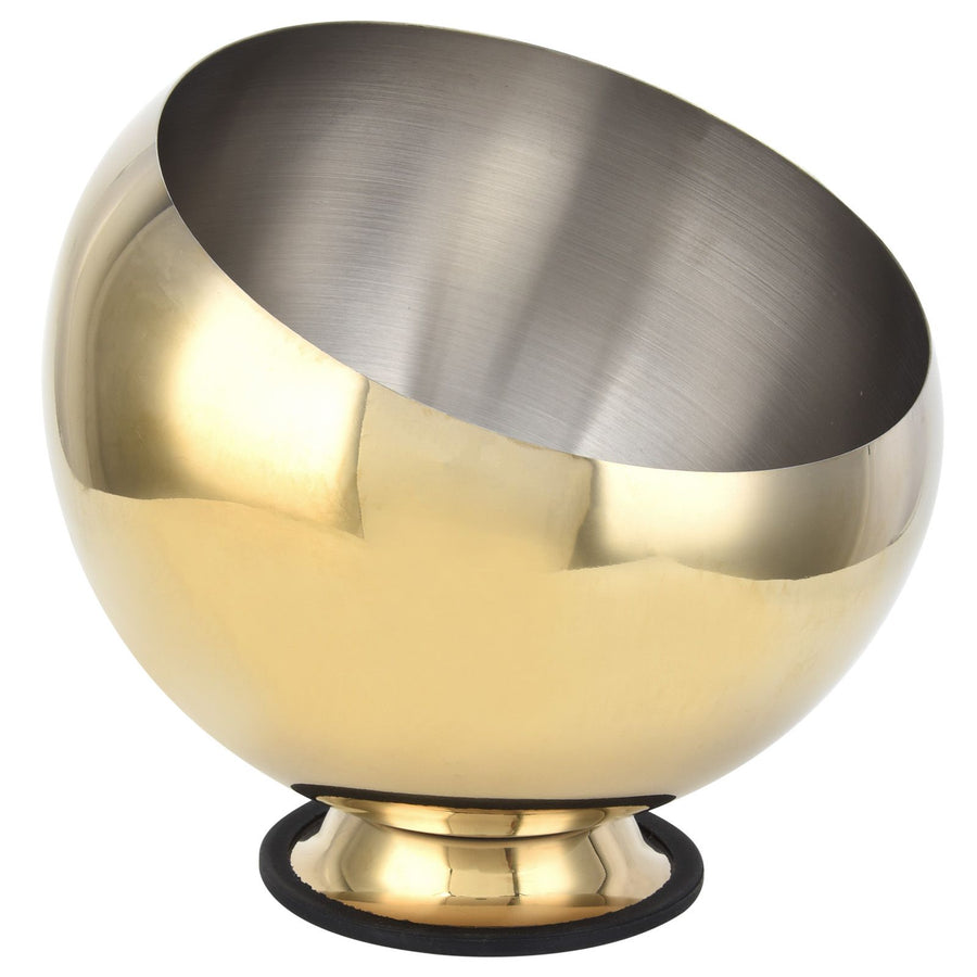 Stainless Steel Seasoning Bowl Hot Pot Restaurant Seasoning Bowl Spicy Hot Sauce Pot with BaseL