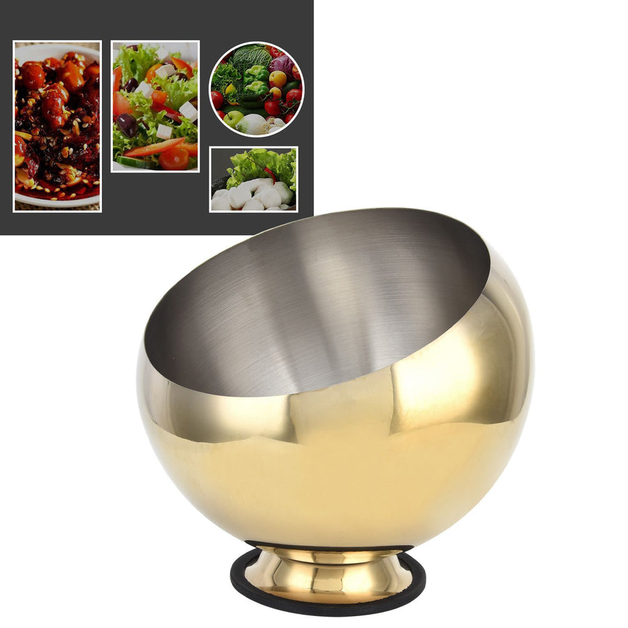 Stainless Steel Seasoning Bowl Hot Pot Restaurant Seasoning Bowl Spicy Hot Sauce Pot with BaseL