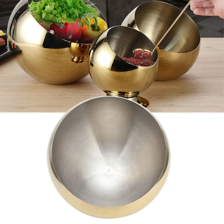 Stainless Steel Seasoning Bowl Hot Pot Restaurant Seasoning Bowl Spicy Hot Sauce Pot with BaseL