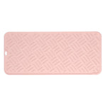 Silicone Heat Insulation Pad Desktop AntiScaldWaterproof Silicone Pad for Home Kitchen(Pink, 45x20cm )