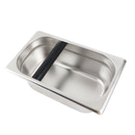 Large Coffee Knock Box Stainless Steel Coffee Grounds Container Residue Bucket Waste BinRetangular