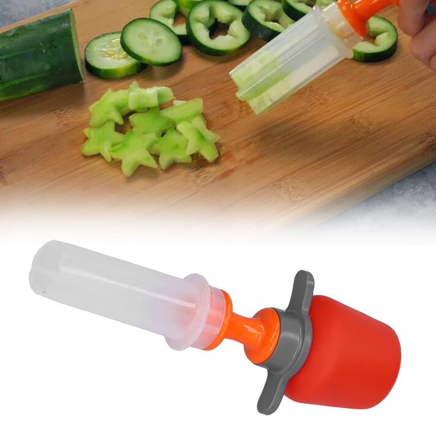Fruit Vegetable Cutter DIY Cookies Mold Set Fruit Decorating Tool for Home Kitchen Use