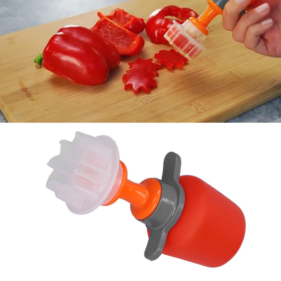 Fruit Vegetable Cutter DIY Cookies Mold Set Fruit Decorating Tool for Home Kitchen Use