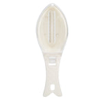 Scale Scraper Manual Lightweight Remove Fish Scales Remover Removing Tool Kitchen SuppliesWhite