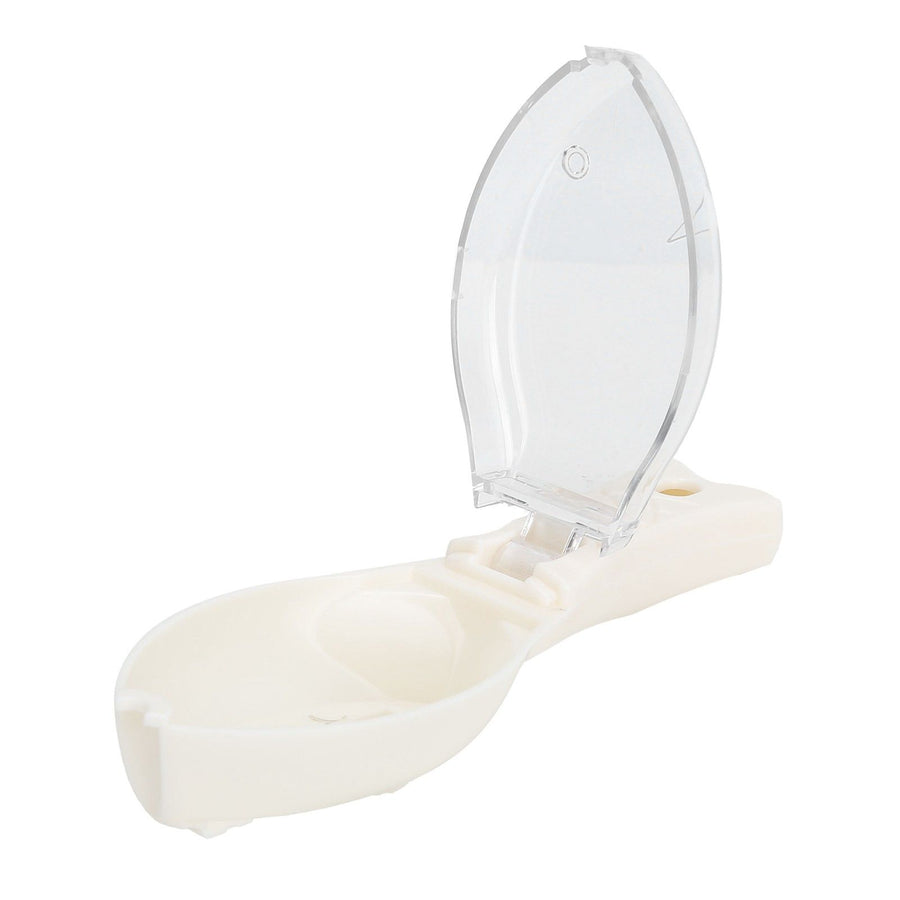 Scale Scraper Manual Lightweight Remove Fish Scales Remover Removing Tool Kitchen SuppliesWhite