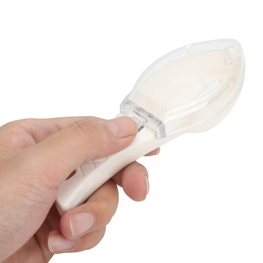 Scale Scraper Manual Lightweight Remove Fish Scales Remover Removing Tool Kitchen SuppliesWhite