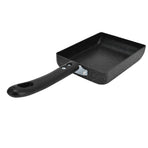 Quadrate Tamagoyaki Pan NonStick Frying Pan Fried Egg Sandwich Crepe Cooker for Kitchen(Small )