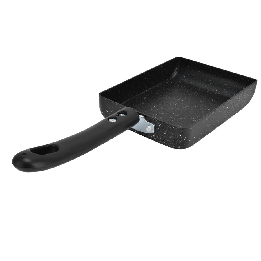 Quadrate Tamagoyaki Pan NonStick Frying Pan Fried Egg Sandwich Crepe Cooker for Kitchen(Small )
