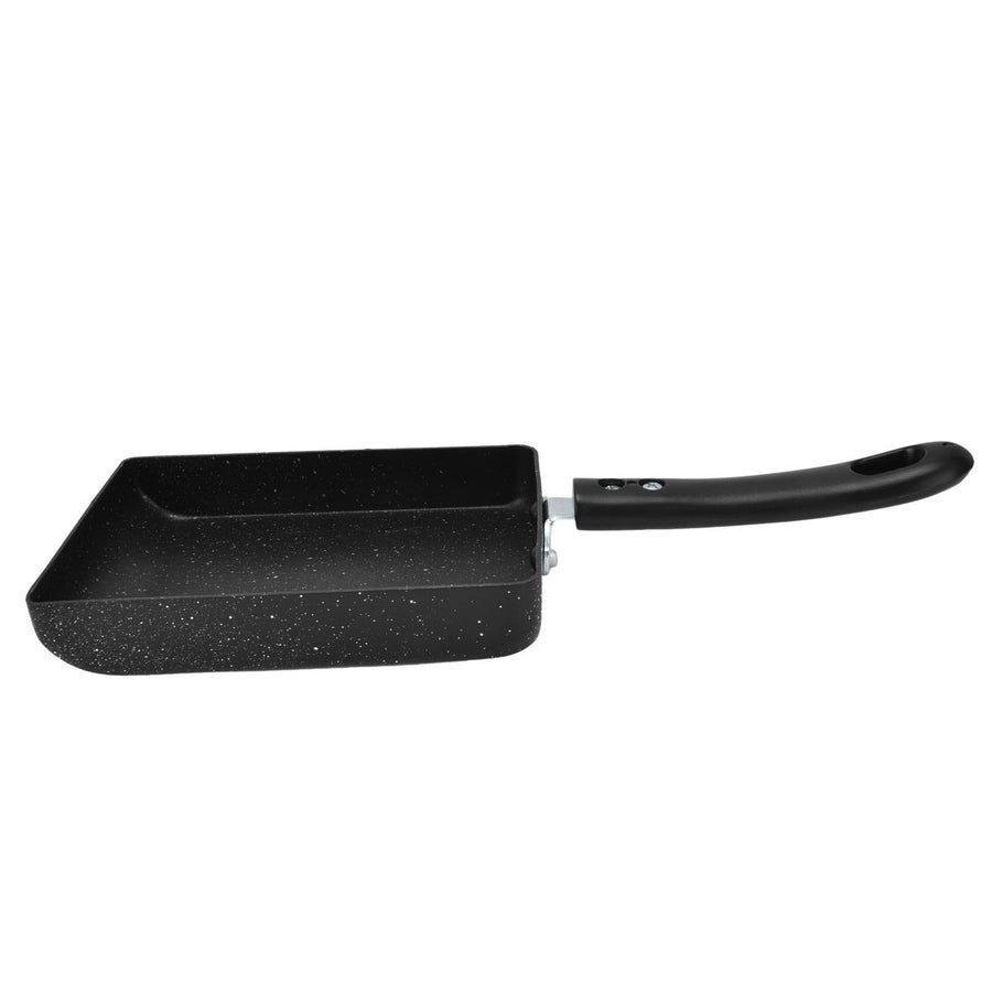 Quadrate Tamagoyaki Pan NonStick Frying Pan Fried Egg Sandwich Crepe Cooker for Kitchen(Small )