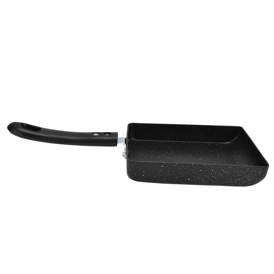 Quadrate Tamagoyaki Pan NonStick Frying Pan Fried Egg Sandwich Crepe Cooker for Kitchen(Small )