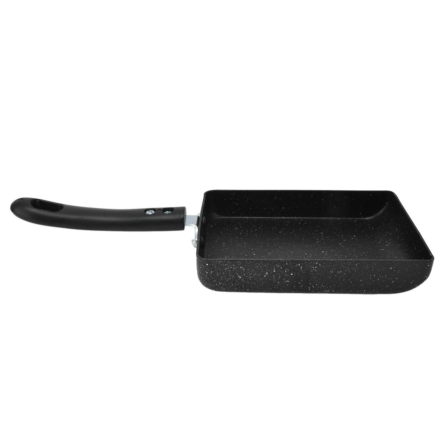 Quadrate Tamagoyaki Pan NonStick Frying Pan Fried Egg Sandwich Crepe Cooker for Kitchen(Small )