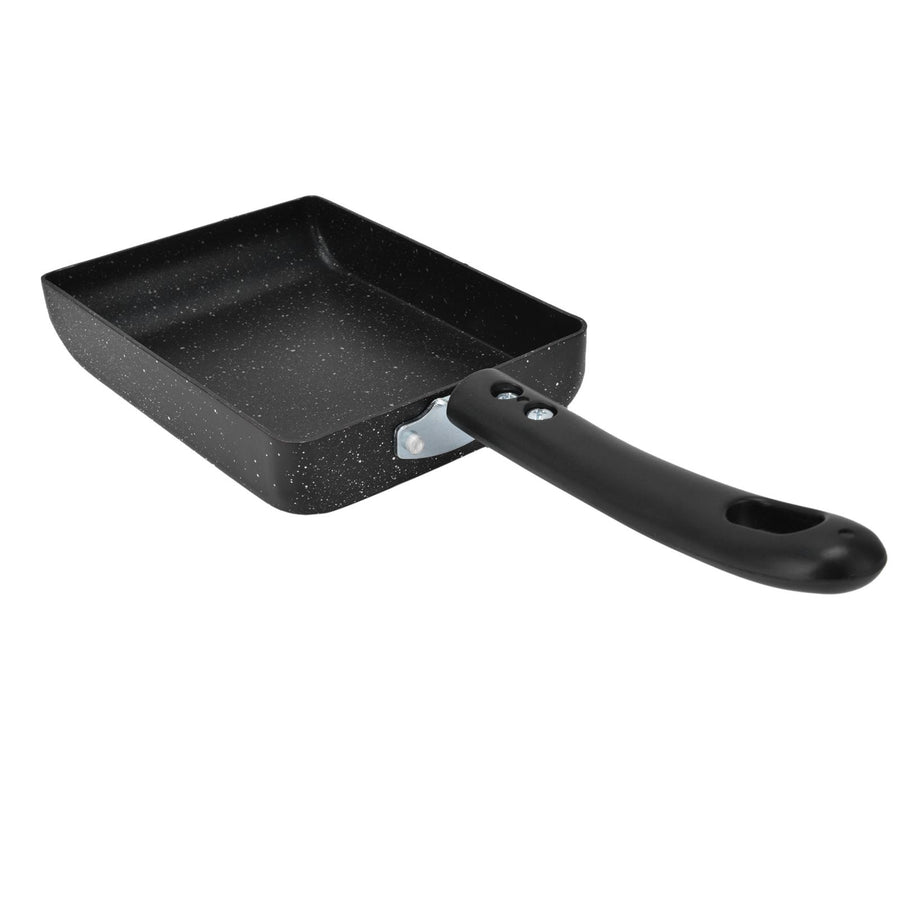 Quadrate Tamagoyaki Pan NonStick Frying Pan Fried Egg Sandwich Crepe Cooker for Kitchen(Small )