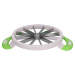 Watermelon Cutter Manual Stainless Steel Fruit Slicing Tool for Home Travel Camping Picnic and OfficeLarge