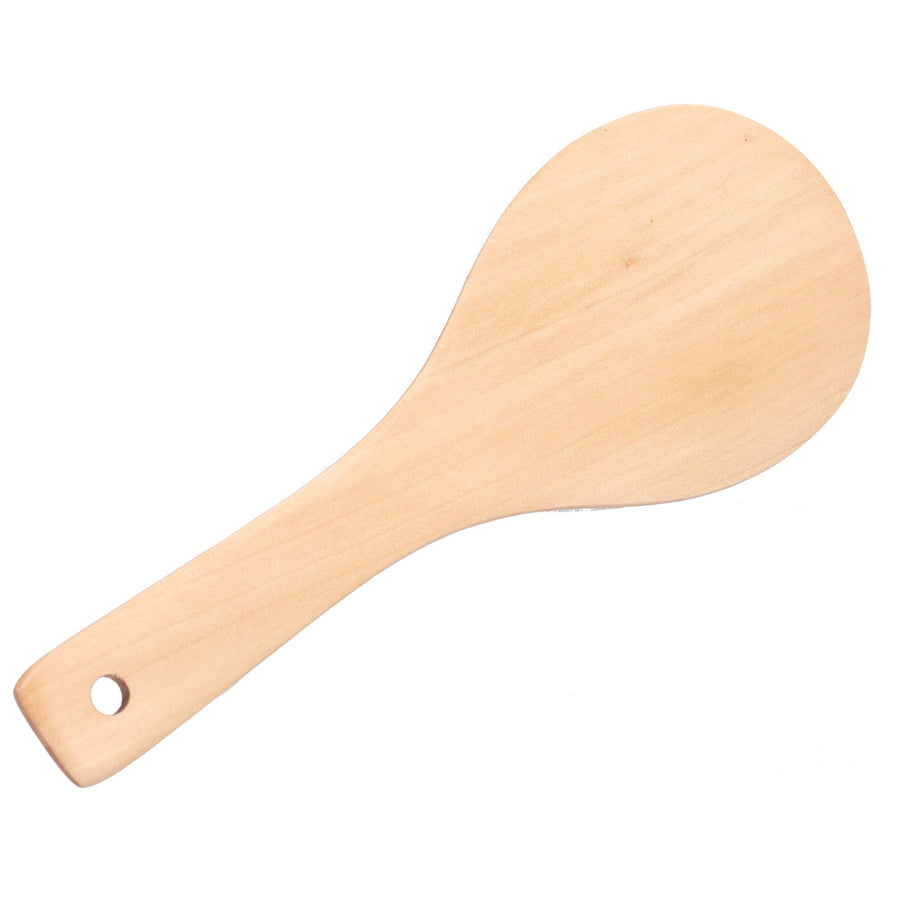 Round Head Shovel Wooden NonStick Rice Spoon Kitchenware Kitchen Utensils for Home