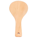 Round Head Shovel Wooden NonStick Rice Spoon Kitchenware Kitchen Utensils for Home