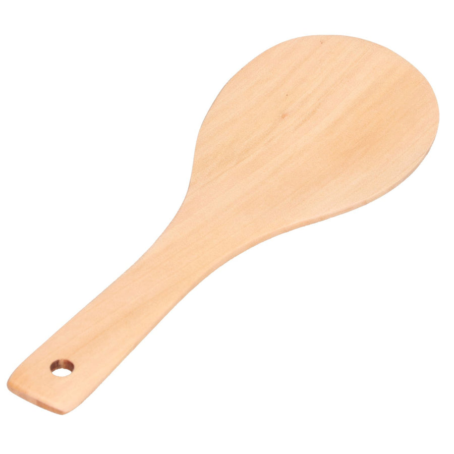 Round Head Shovel Wooden NonStick Rice Spoon Kitchenware Kitchen Utensils for Home