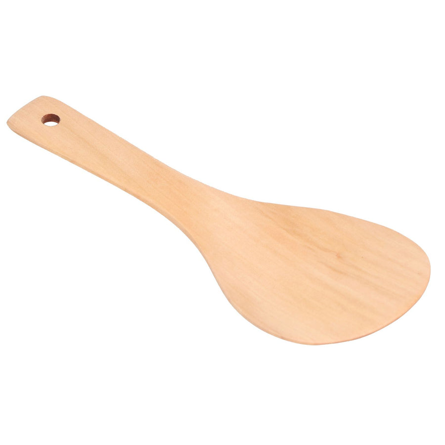 Round Head Shovel Wooden NonStick Rice Spoon Kitchenware Kitchen Utensils for Home