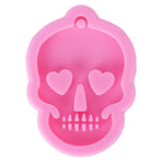 Silicone Mold DIY Skull Shape Keychain Chocolate Fondant Mould Baking Mold Cake Decorating Tool