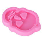 Silicone Mold DIY Skull Shape Keychain Chocolate Fondant Mould Baking Mold Cake Decorating Tool
