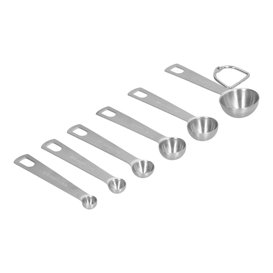 Stainless Steel Measuring Spoon with Scale Seasoning Spoon Set Baking Tool for Home Kitchen6Pcs/Set