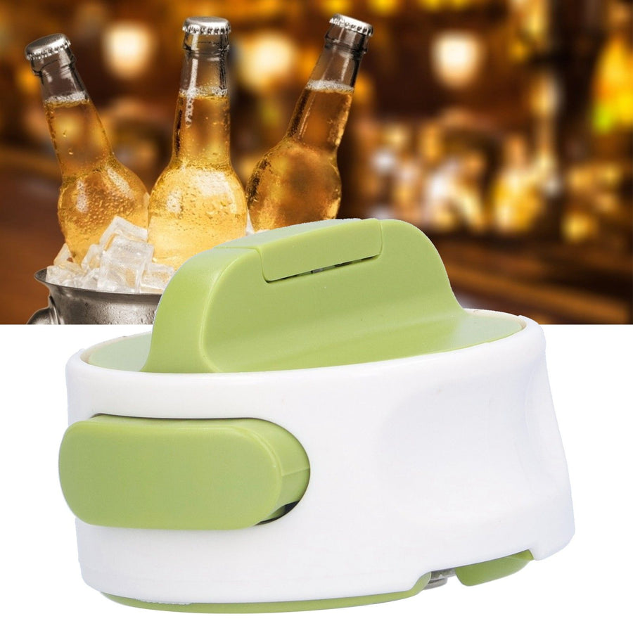 Manual Can Opener ABS and Stainless Steel Portable Compact Bottle Opener for Home Kitchen