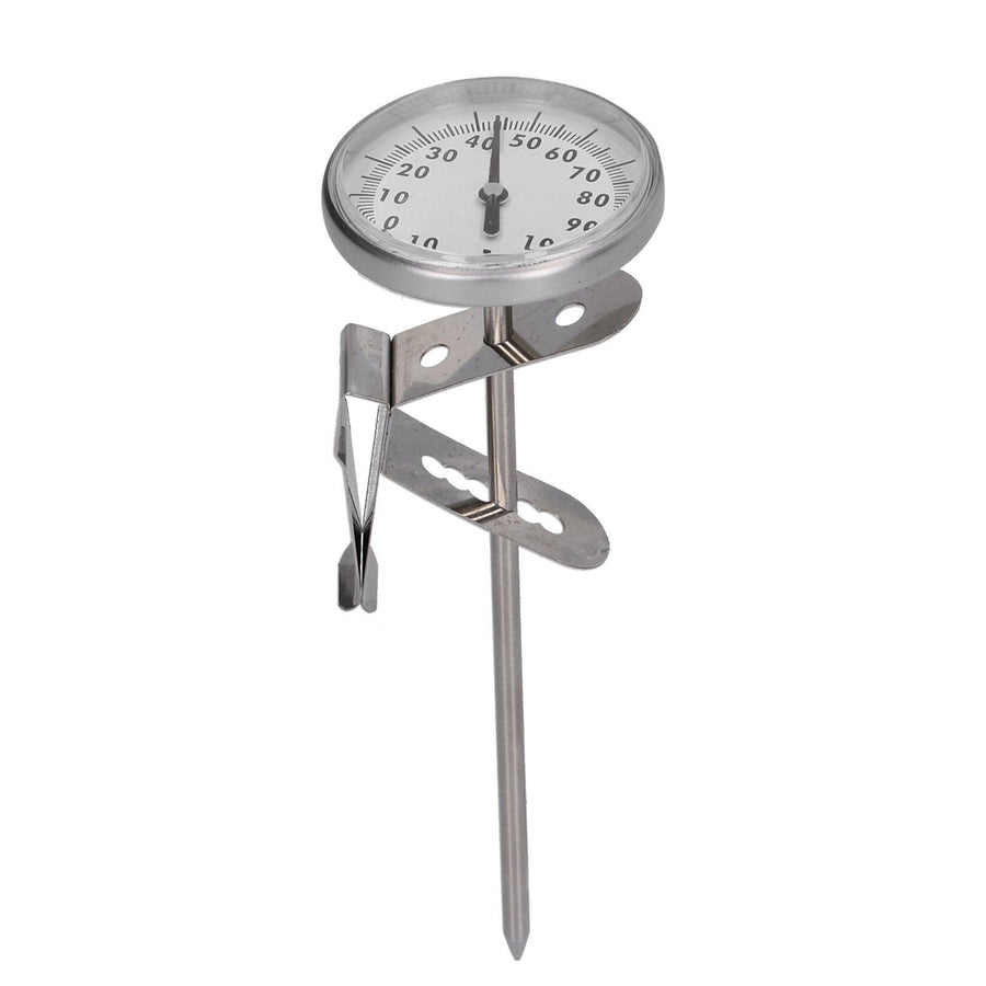Coffee Thermometer Stainless Steel Food Making Milk Thermometer for Kitchen Restaurant