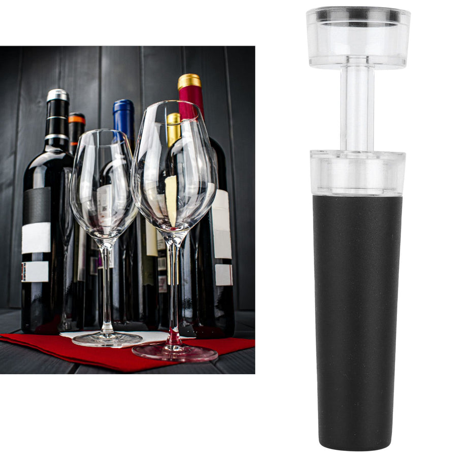 Vacuum Wine Stopper Reusable Wine Bottle Stopper Easy to Use for Home Kitchen Bar