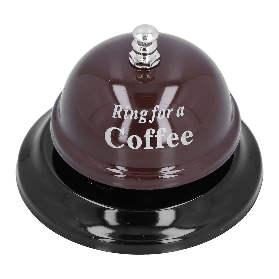 Restaurant Call Bell with Anti Slip Base Manual Meeting Bar Service Bell for Dinner School(Black )