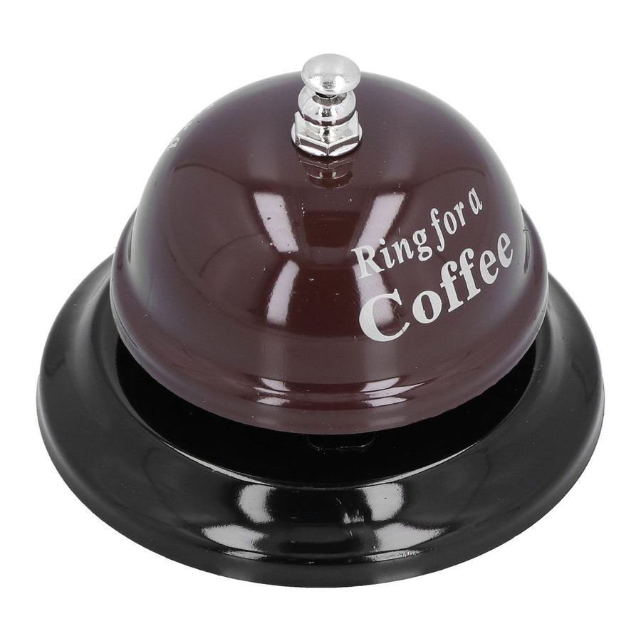 Restaurant Call Bell with Anti Slip Base Manual Meeting Bar Service Bell for Dinner School(Black )