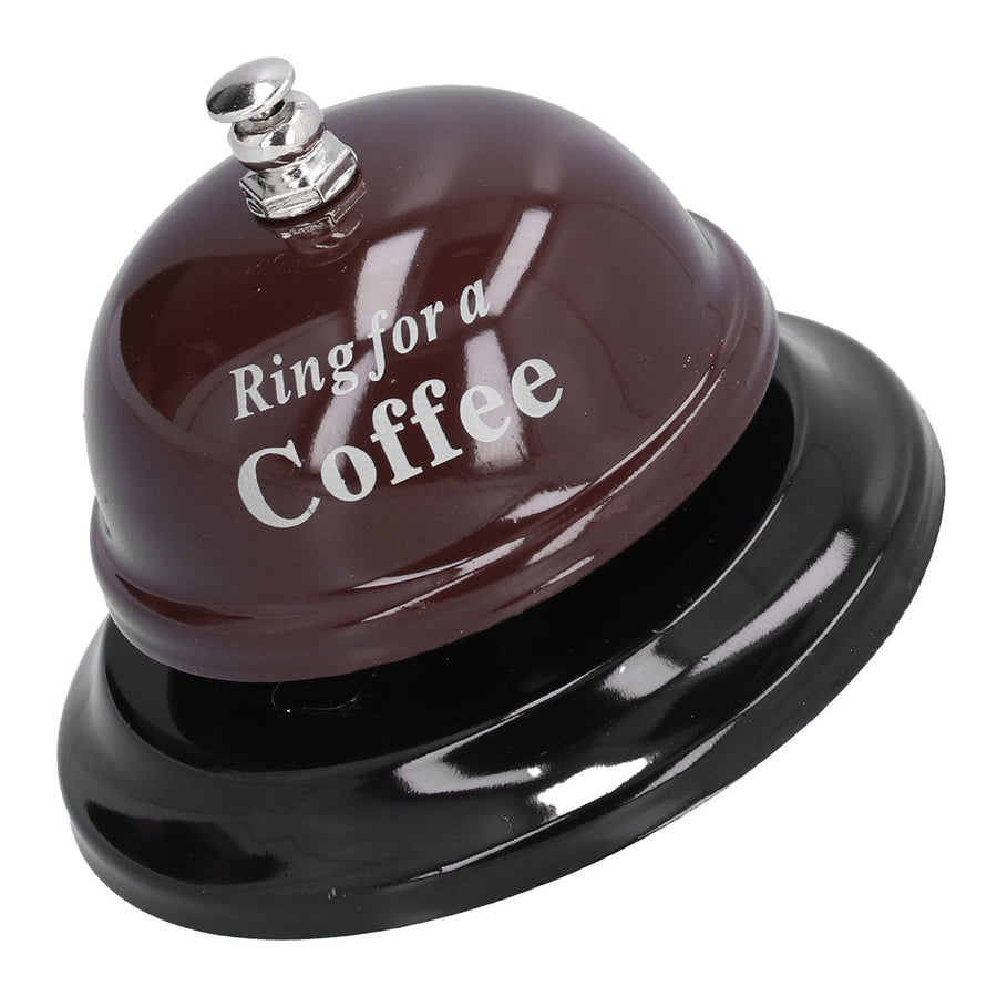 Restaurant Call Bell with Anti Slip Base Manual Meeting Bar Service Bell for Dinner School(Black )